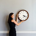 Newgate Wimbledon Clock Solid Wood-Newgate-Mood
