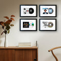 Olivia Newton John Hopelessly Devoted - The Hits CD Framed Album Art-CD Art-Mood