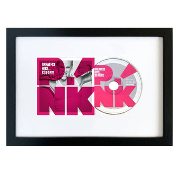 P!Nk-Greatest Hits...So Far!!! CD Framed Album Art-CD Art-Mood
