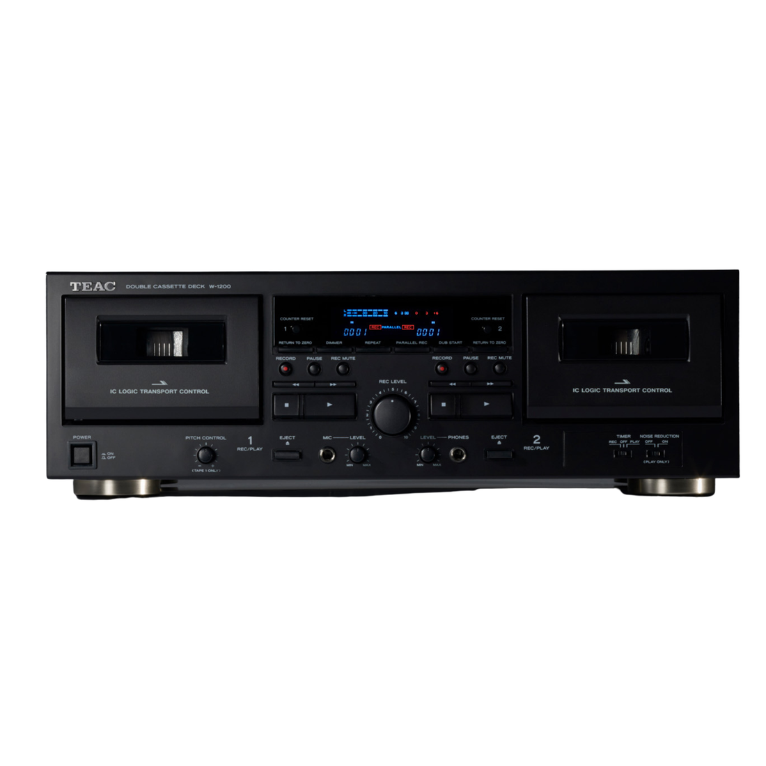 TEAC W1200 Double Cassette Deck-Teac-Mood