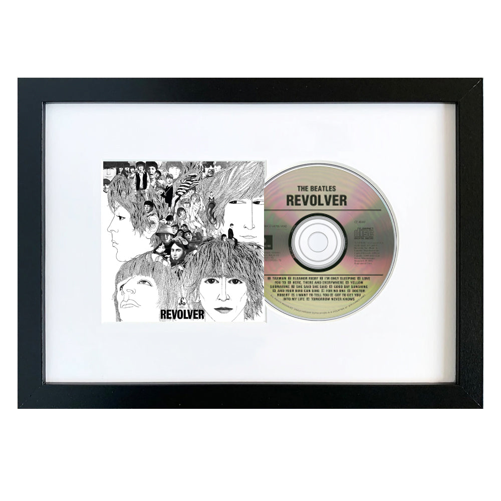 The Beatles - Revolver - CD Framed Album Art-CD Art-Mood