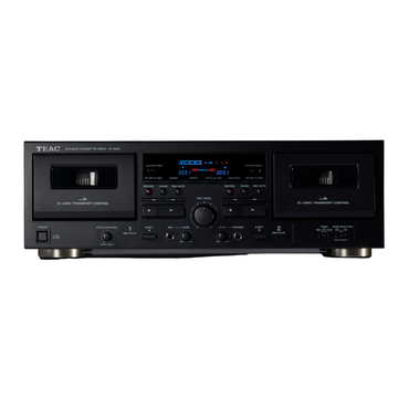 TEAC W1200 Double Cassette Deck