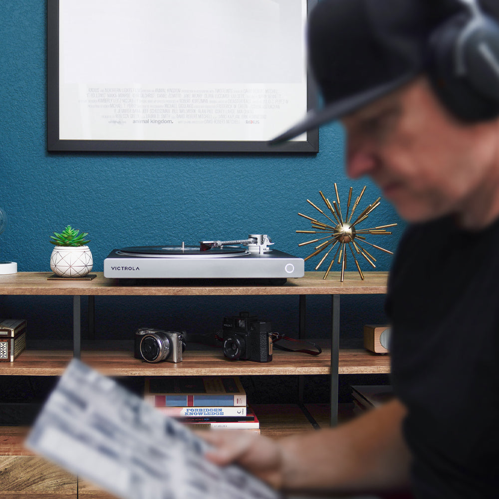 Victrola Hi-Res Carbon Turntable-Victrola-Mood
