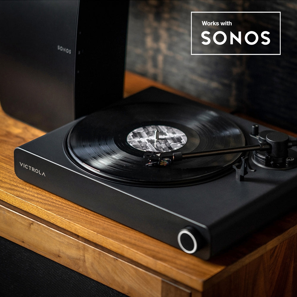 Victrola Stream Onyx Turntable-Victrola-Mood