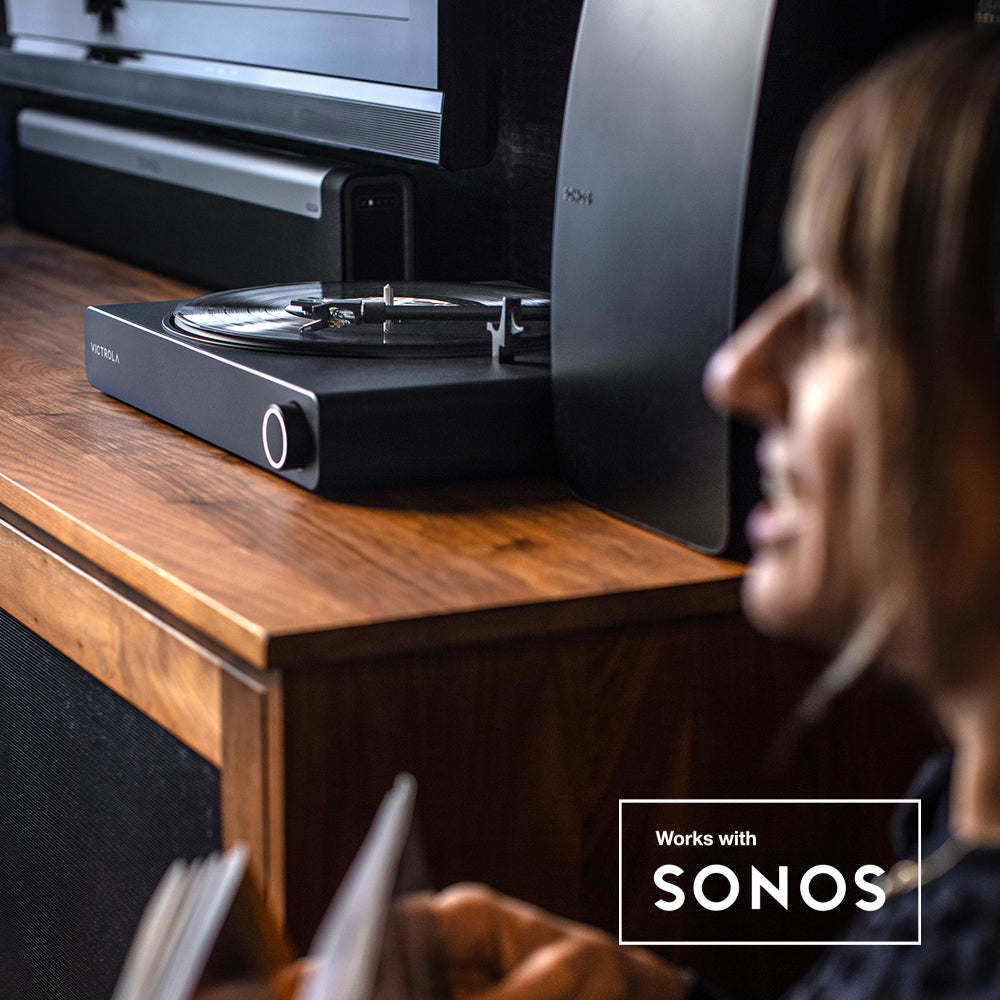 Victrola Stream Onyx Turntable-Victrola-Mood