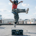 We Are Rewind Getto Blaster Cassette Player & Recorder - Curtis, Black-We Are Rewind-Mood