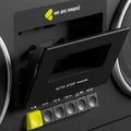 We Are Rewind Getto Blaster Cassette Player & Recorder - Curtis, Black-We Are Rewind-Mood