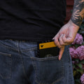 We Are Rewind Portable Cassette Player & Recorder - Amy, Black & Yellow-We Are Rewind-Mood