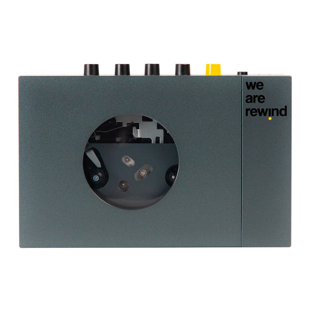 We Are Rewind Portable Cassette Player & Recorder - Keith, Grey-We Are Rewind-Mood