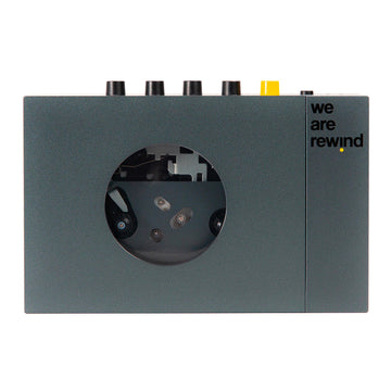 We Are Rewind Portable Cassette Player & Recorder - Keith, Grey-We Are Rewind-Mood