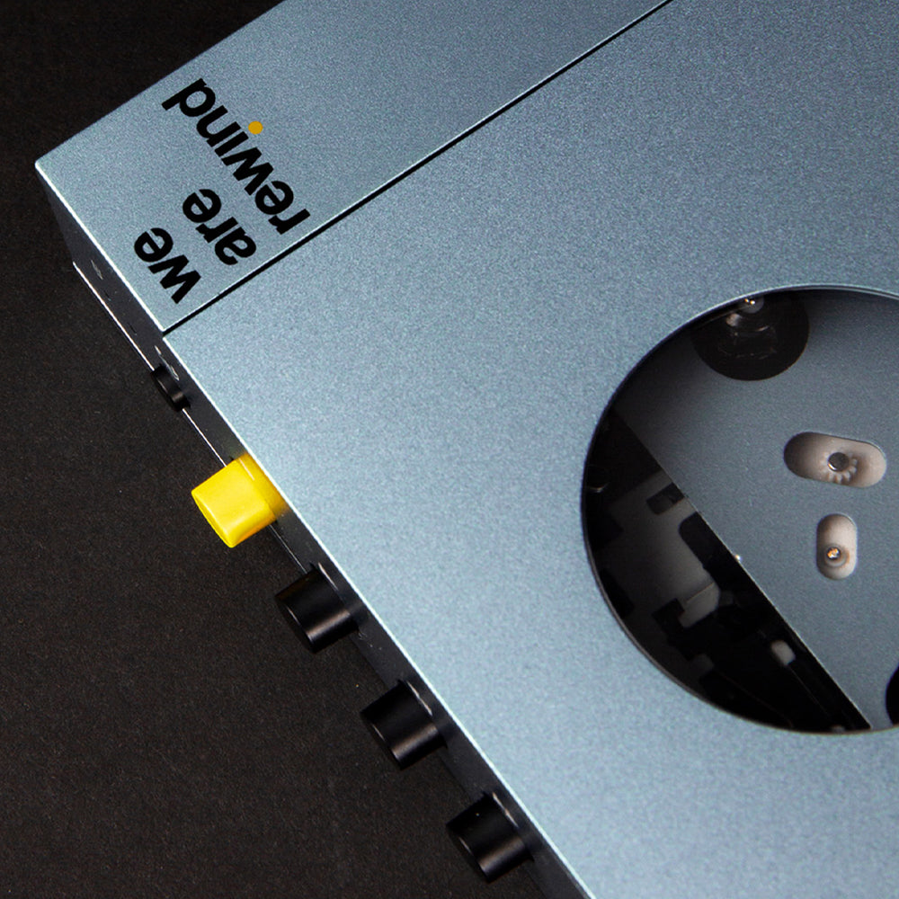 We Are Rewind Portable Cassette Player & Recorder - Kurt, Blue-We Are Rewind-Mood