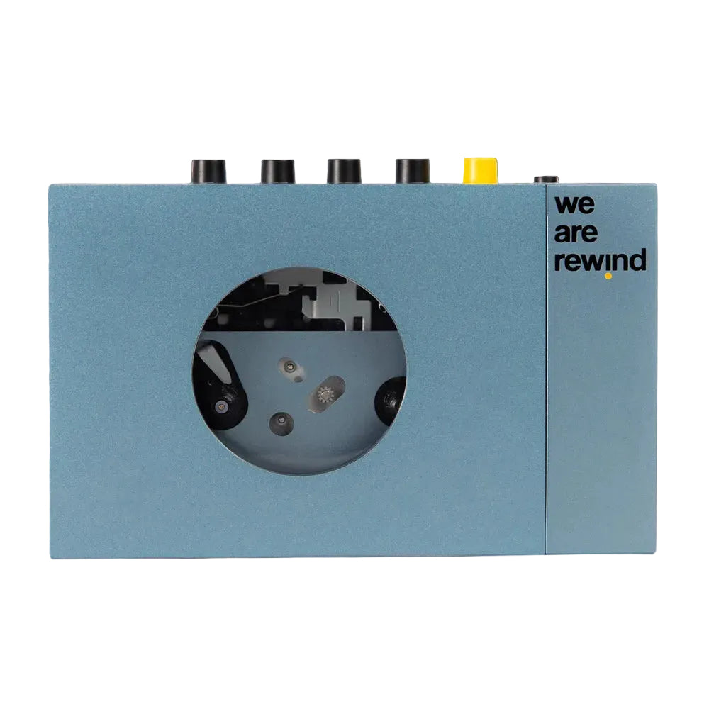 We Are Rewind Portable Cassette Player & Recorder - Kurt, Blue-We Are Rewind-Mood