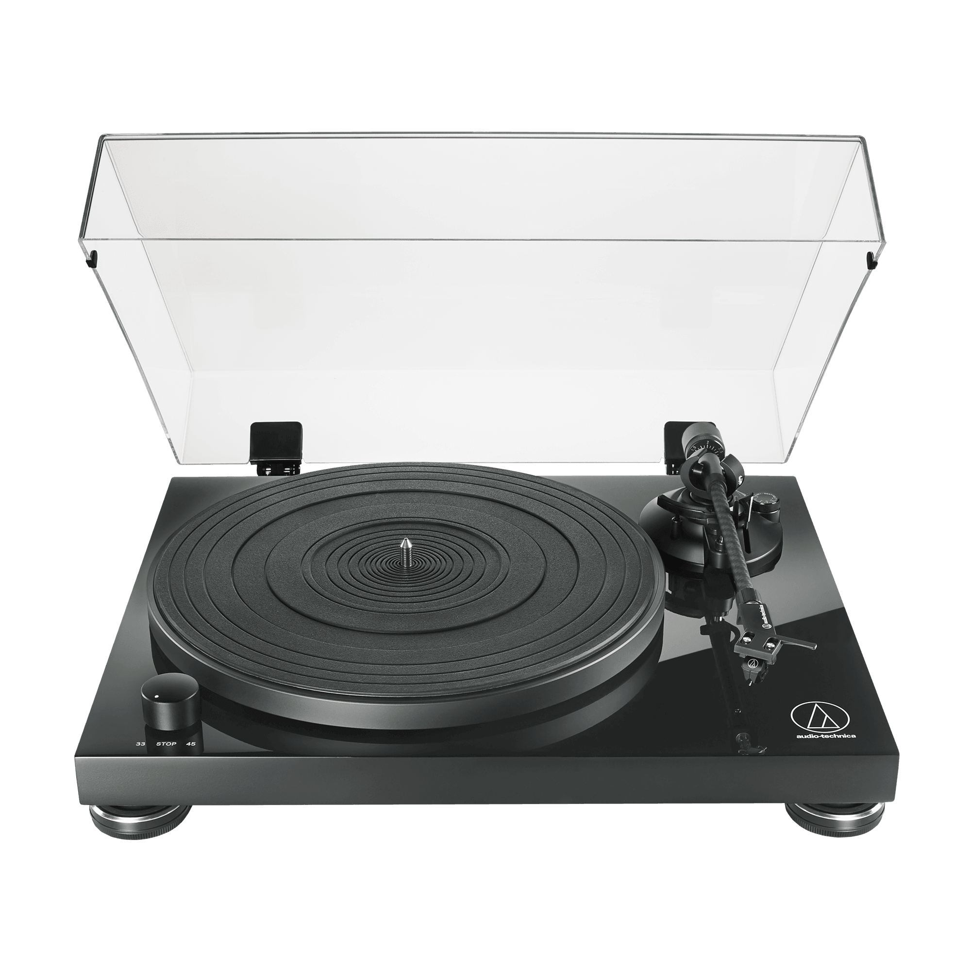 AT-LPW50PB Turntable (Fully Manual)-Audio Technica-Mood