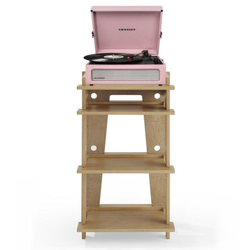 Crosley Voyager Bluetooth Portable Turntable + Crosley SOHO Stand Bundle - Amethyst*-Crosley-Mood