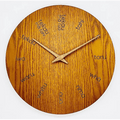 Te Reo Clock - Wood-Moana RD-Mood